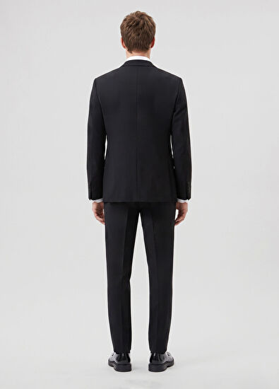Beymen Club Black Classic Fine Wool Suit - 5
