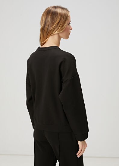 Beymen Club Black Sweatshirt - 4