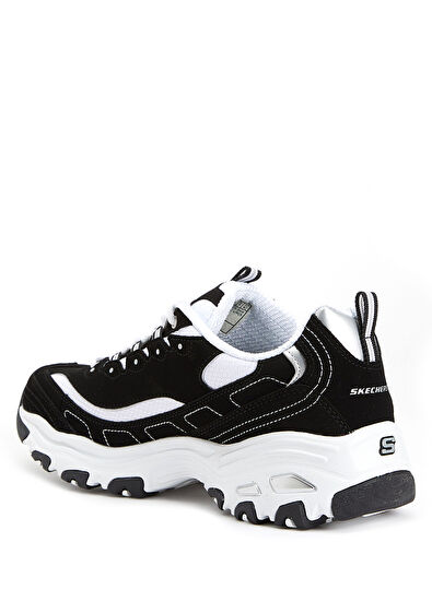 Skechers Dlites Black & White Men's Sneakers - 3