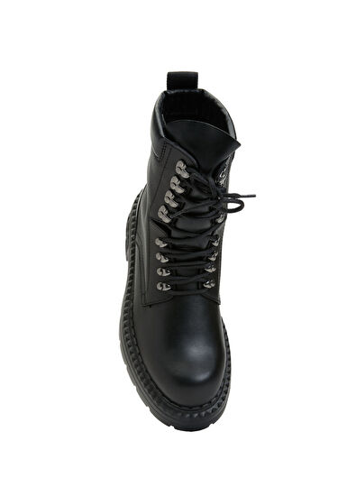 Jimmy Choo Siyah Erkek Deri Bot - 4