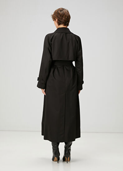 Beymen Club Siyah Pardösü - 6