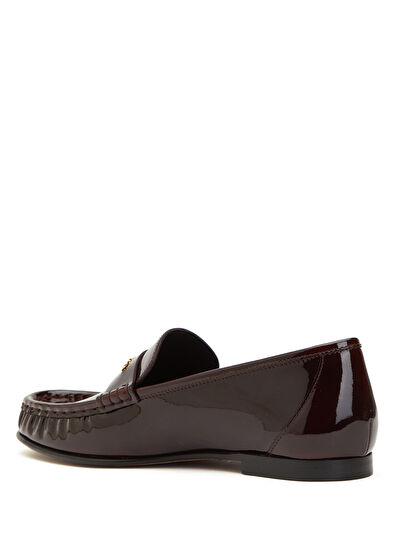 Mürdüm Kadın Deri Loafer - Görsel 4