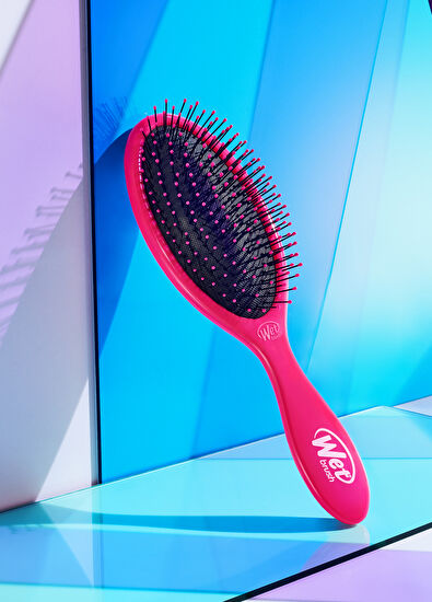 Wet Brush Original Detangler Pembe Dolaşık Açıcı Kadın Saç Fırçası  - 4