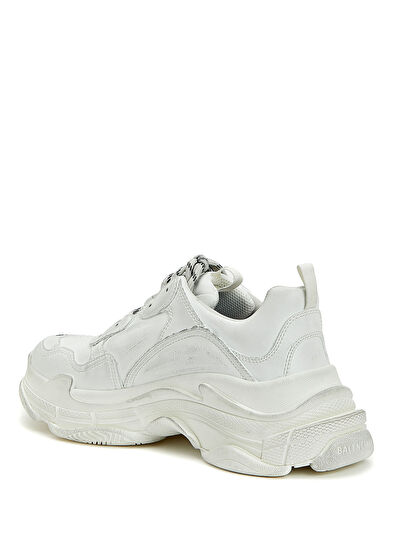 Balenciaga Triple S White Men's Sneakers - 3
