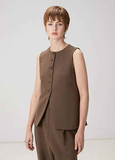 Beymen Club Khaki Vest - 3