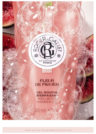 Roger&Gallet Fleur De Figuier Fig Extract & Moisturizing Intense Foam Shower Gel 200 ml - 4