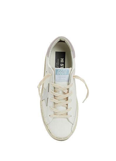 Golden Goose Hi Star Beyaz Kadın Sneaker - 4