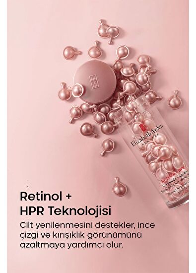 Elizabeth Arden Retinol + HPR Ceramide Capsules Retinol İnce Çizgi & Kırışıklık Karşıtı Cilt Serumu 30 Kapsül - 5