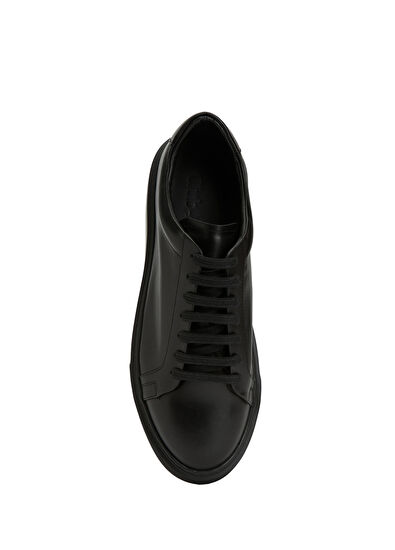 Beymen Club Siyah Erkek Deri Sneaker - 4
