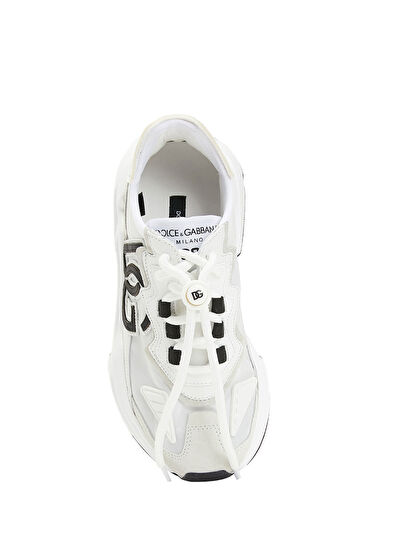 Daymaster Beyaz Kadın Deri Sneaker - Görsel 6