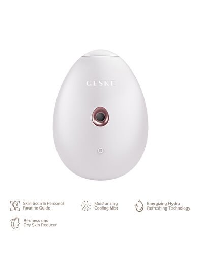 Geske Facial Hydration Refresher Beyaz 4'ü 1 Arada Yüz Nemlendirici Tazeleyici Cilt Bakım Cihazı - 6