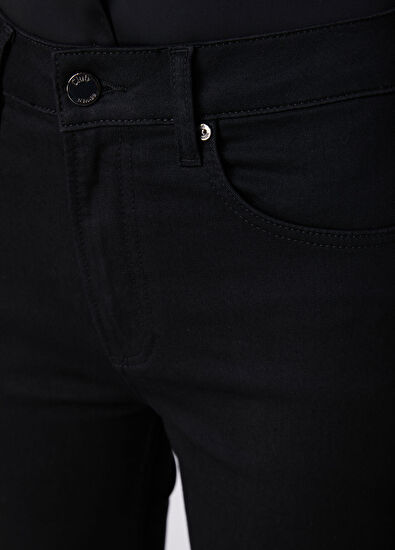 Beymen Club Siyah Straight Leg Jean Pantolon - 5