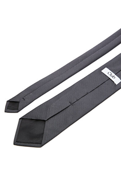 Beymen Club Black Leather Card Holder Tie Set - 7