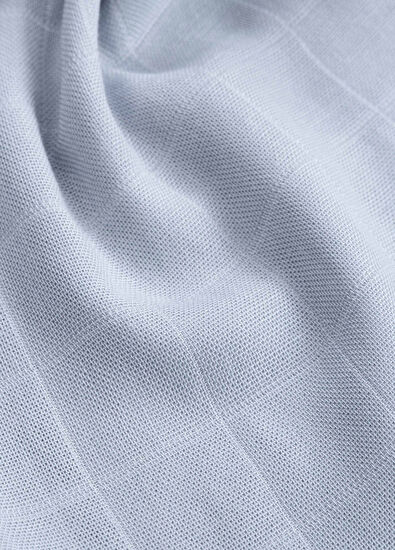 Little Gusto Blue Organic Cotton Muslin Baby Shoulder Mouth Diaper Set - 7