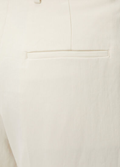 Retori Krem Keten Pantolon - 6