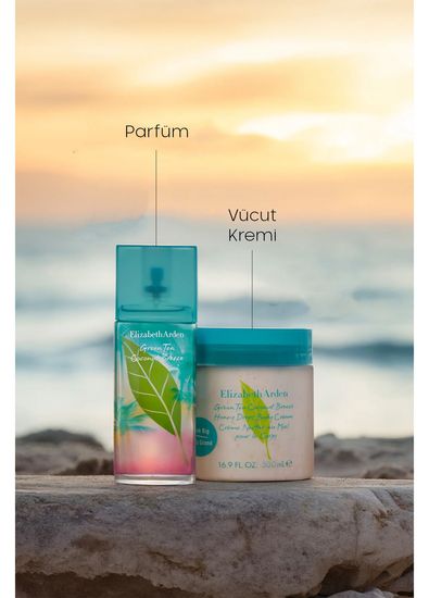 Elizabeth Arden Green Tea Coconut Breeze EDT 100 ml Ferah Hindistan Cevizi & Yeşil Çay Kadın Parfümü - 5