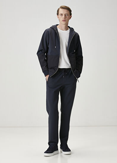 Beymen Club Lacivert Kapüşonlu Hırka - 3