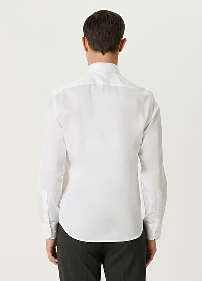 Beymen Club Slim Fit Beyaz Gömlek - 3