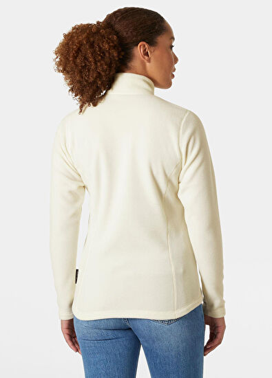 Helly Hansen W Light Half Zipper Ecru Women's Fleece Sweatshirt - 3