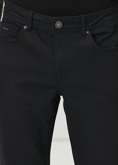 Beymen Club Slim Fit Siyah Stretch Non Denim Pantolon - 4