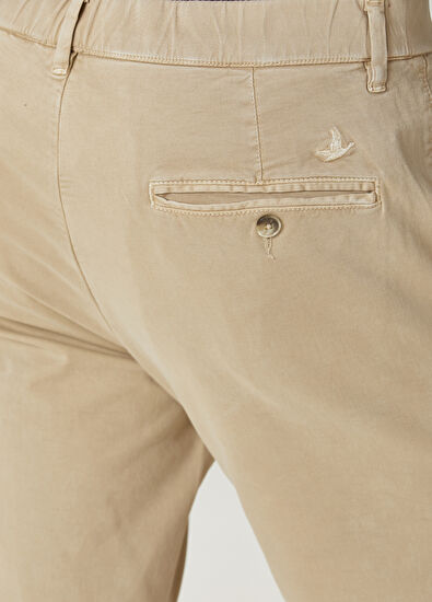 Beymen Club Beige Organic Cotton Sports Pants - 5