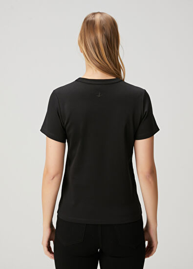 Beymen Club Siyah Basic T-shirt - 5