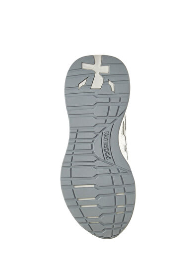 Lauryn Beyaz Gri Kadın Sneaker - Görsel 6