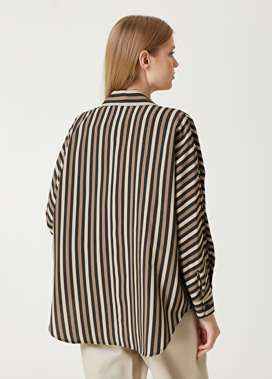 Beymen Club Brown Stone Embroidered Shirt - 6