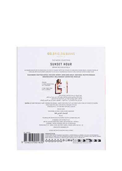 Goldfield & Banks Native Collection Sunset Hour EDP Christmas Set - 5