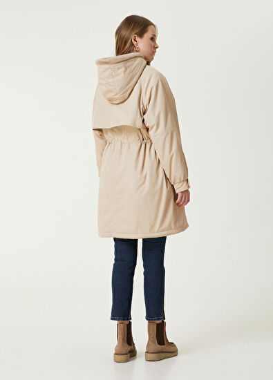 Beymen Club Beige Lined Coat - 6