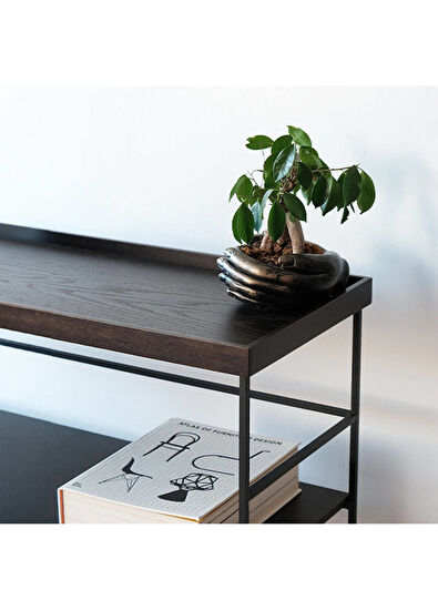 Ananas Edge Serisi Dark Masif Meşe Yüksek Dresuar - 5