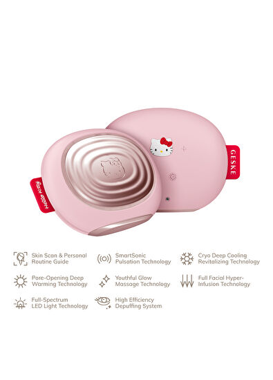 Geske Sonic Warm & Cool Mask Pink 8-in-1 Hot & Cool Mask Skincare Device - 6