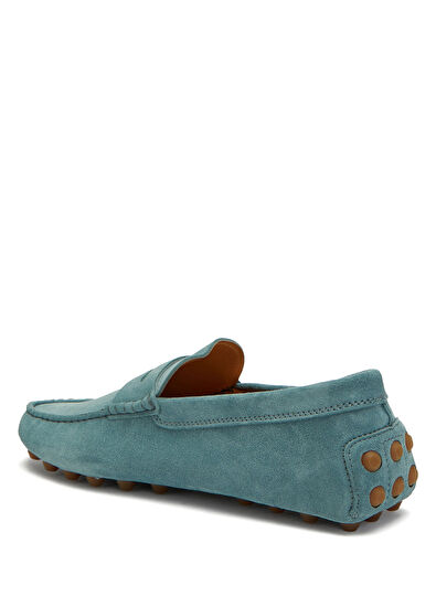Tod's Macro Blue Men's Leather Driver - 3