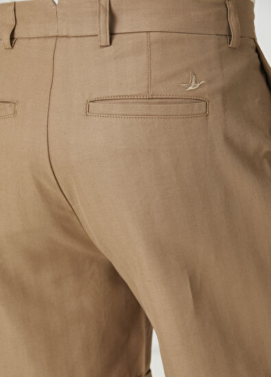 Beymen Club Deve Tüyü Pileli Şort - 5