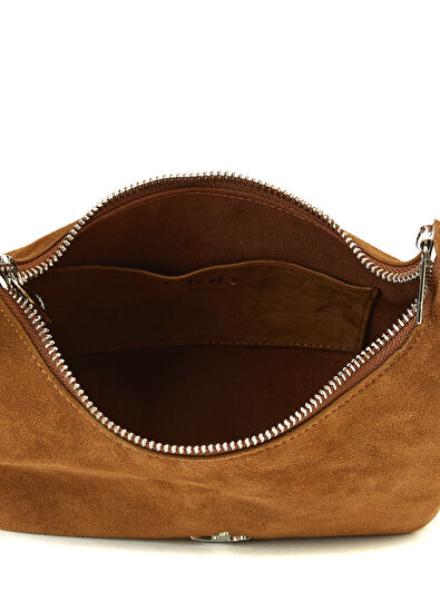 Beymen Club Taba Kadın Süet Çapraz Çanta - 5