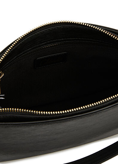 Beymen Club Simone Siyah Logolu Kadın Omuz Çantası - 5