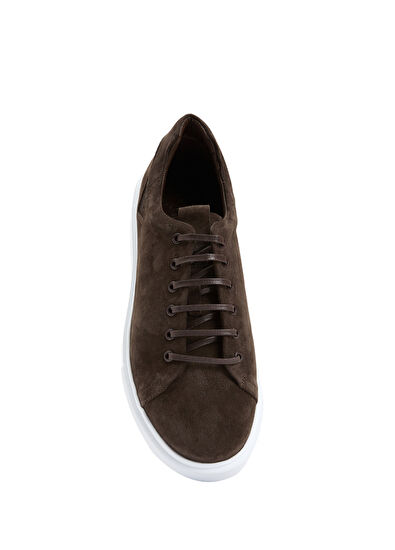 Beymen Club Kahverengi Erkek Deri Sneaker - 4