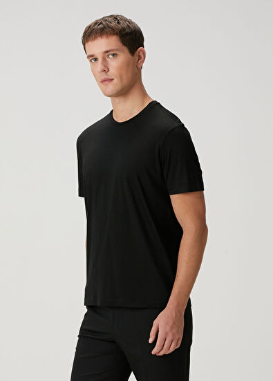 Maurizio Baldassari Black Wool T-Shirt - 3