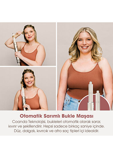 FlexStyle 3-in-1 Stone Saç Kurutma Şekillendirme Sistemi - Görsel 5