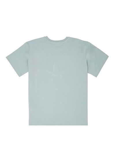 Beymen Club Mint Stone Goose Logo Printed T-Shirt - 6