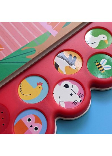 North Parade Publishing - Farm 10 Button Sound Book Yabancı Dil Sesli ...