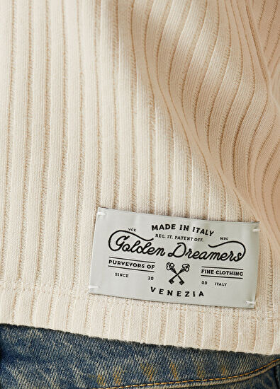 Golden Goose Fildişi Ribli Atlet - 4