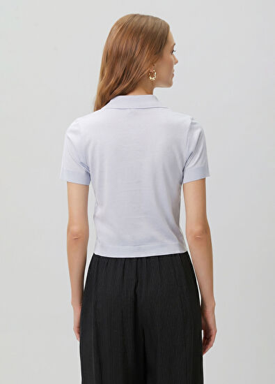 Beymen Club Açık Mavi Polo T-shirt - 3