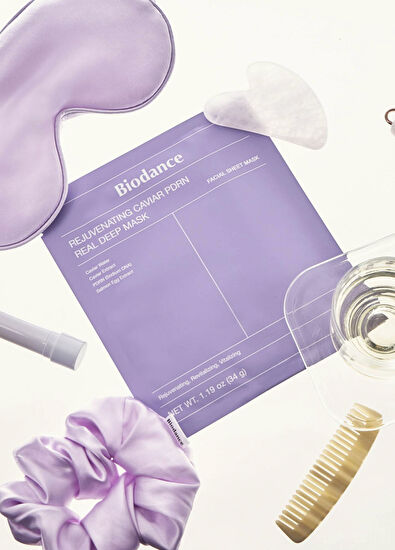 Biodance Revitalizing Caviar PDRN Real Deep Kuru Ciltler İçin Nemlendirici Yüz Maskesi - 6