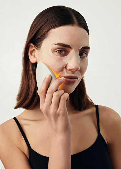 İyo Led Light Skin Booster Kırmızı Mavi Led Işık Terapili Cilt Bakım Cihazı - 5