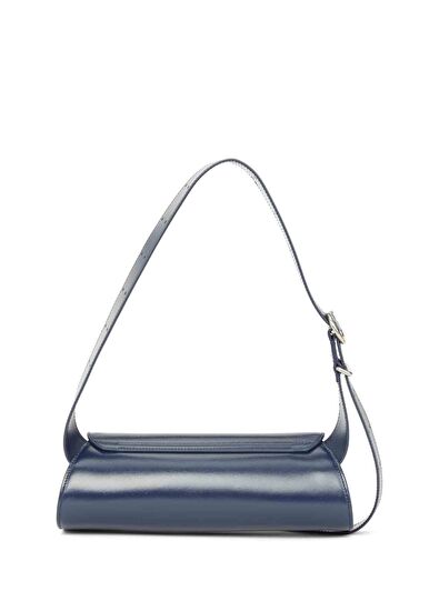 Jil Sander Cannolo Mor Kadın Deri Çanta - 4