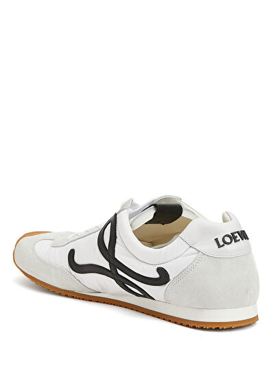 Loewe Flow Runner Black White Men's Leather Sneakers - 3