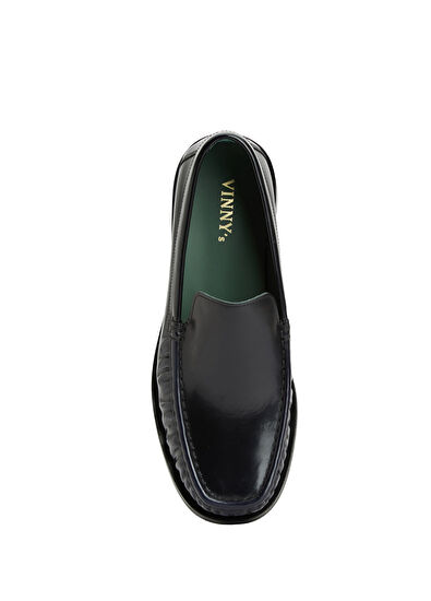 Vinny's Men's Leather Loafer - 4