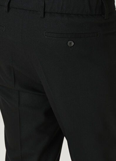 Marco Pescarolo Black Waist Corded Wool Trousers - 5