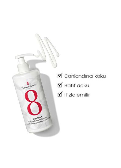 Elizabeth Arden Eight Hour Daily Hydrating Body Lotion Günlük Nemlendirici Vücut Losyonu Yoğun Nemlendirici Vücut Bakım Losyonu 380  ml - 3